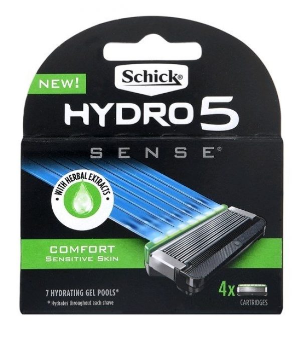 סכיני גילוח שיק הידרו 5